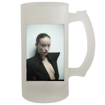 Olivia Wilde 16oz Frosted Beer Stein