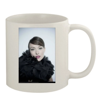 Olivia Wilde 11oz White Mug