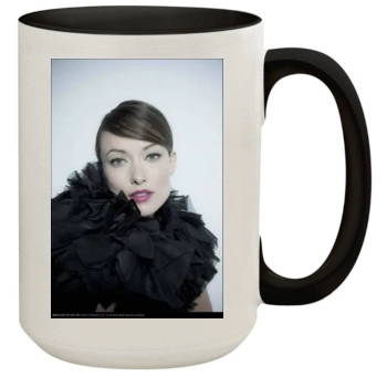 Olivia Wilde 15oz Colored Inner & Handle Mug