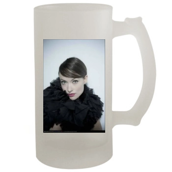 Olivia Wilde 16oz Frosted Beer Stein