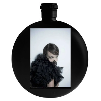 Olivia Wilde Round Flask