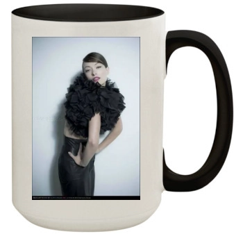 Olivia Wilde 15oz Colored Inner & Handle Mug