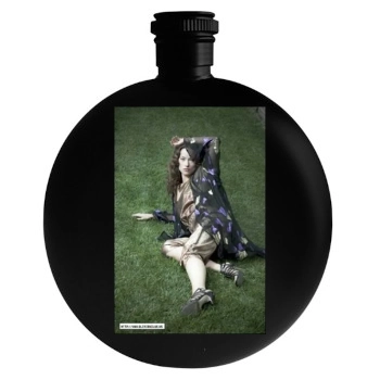 Olivia Wilde Round Flask