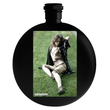 Olivia Wilde Round Flask