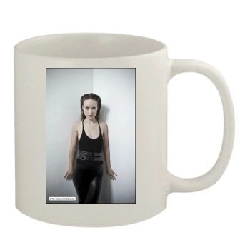 Olivia Wilde 11oz White Mug