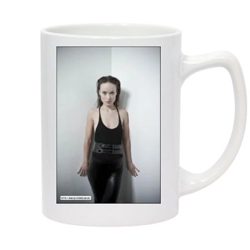 Olivia Wilde 14oz White Statesman Mug