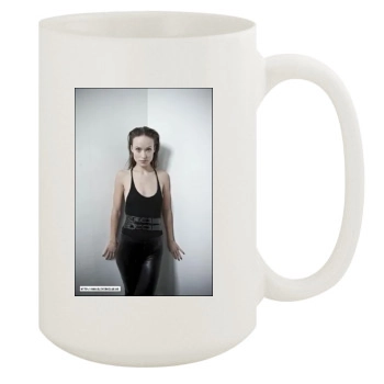 Olivia Wilde 15oz White Mug