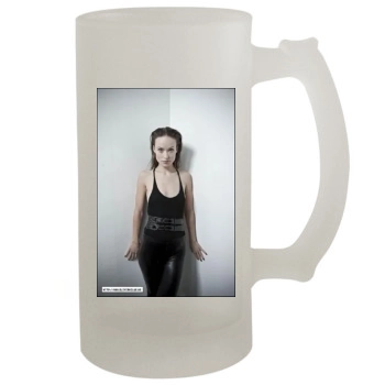 Olivia Wilde 16oz Frosted Beer Stein