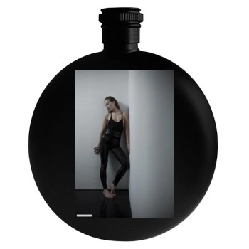 Olivia Wilde Round Flask