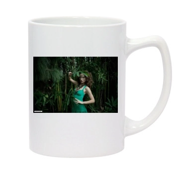 Olivia Wilde 14oz White Statesman Mug