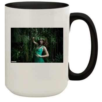 Olivia Wilde 15oz Colored Inner & Handle Mug