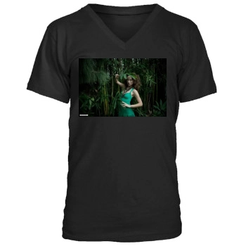 Olivia Wilde Men's V-Neck T-Shirt