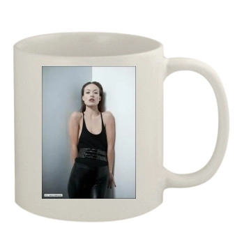 Olivia Wilde 11oz White Mug