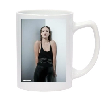 Olivia Wilde 14oz White Statesman Mug