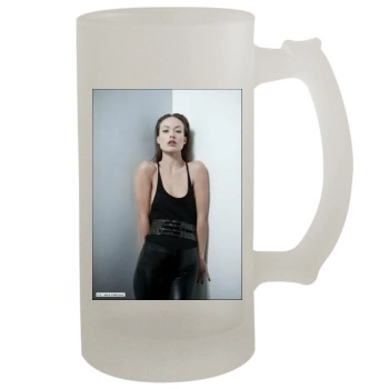 Olivia Wilde 16oz Frosted Beer Stein