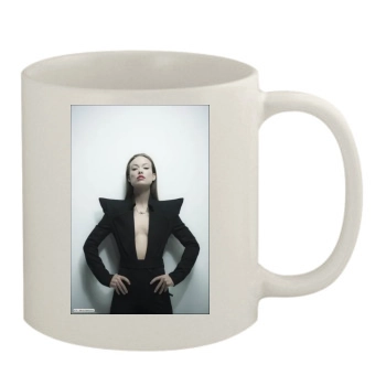 Olivia Wilde 11oz White Mug