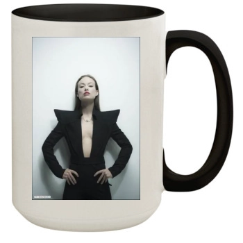 Olivia Wilde 15oz Colored Inner & Handle Mug