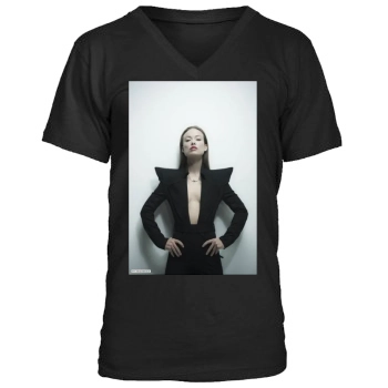 Olivia Wilde Men's V-Neck T-Shirt