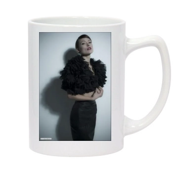 Olivia Wilde 14oz White Statesman Mug