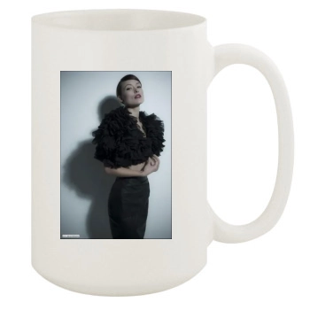 Olivia Wilde 15oz White Mug