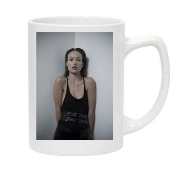 Olivia Wilde 14oz White Statesman Mug