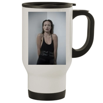 Olivia Wilde Stainless Steel Travel Mug