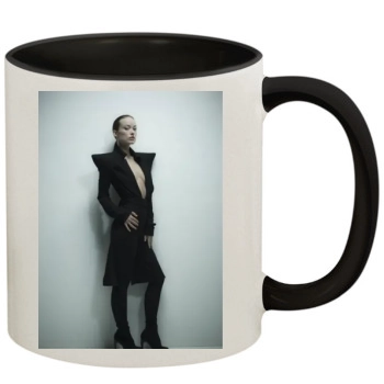 Olivia Wilde 11oz Colored Inner & Handle Mug