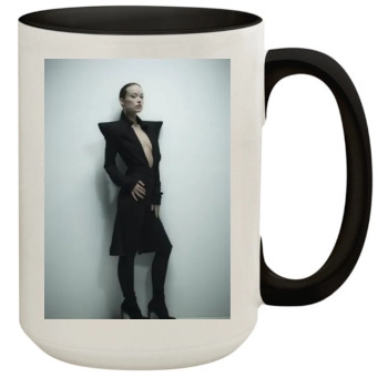 Olivia Wilde 15oz Colored Inner & Handle Mug