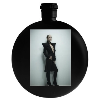 Olivia Wilde Round Flask