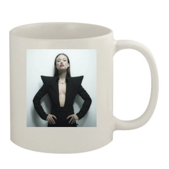 Olivia Wilde 11oz White Mug