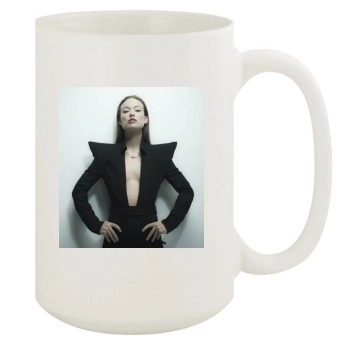 Olivia Wilde 15oz White Mug