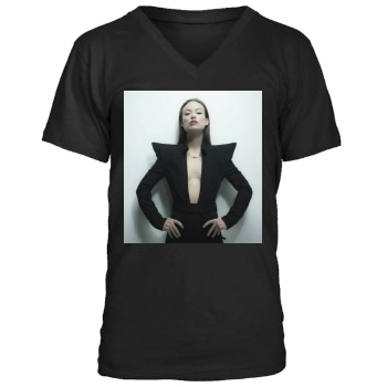 Olivia Wilde Men's V-Neck T-Shirt