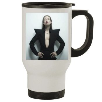 Olivia Wilde Stainless Steel Travel Mug