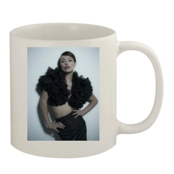 Olivia Wilde 11oz White Mug