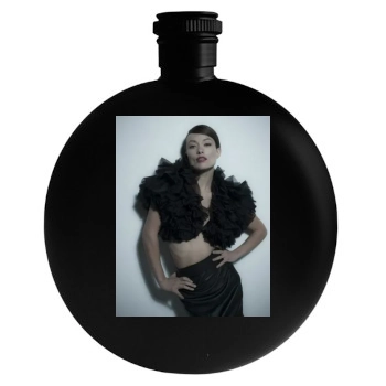 Olivia Wilde Round Flask