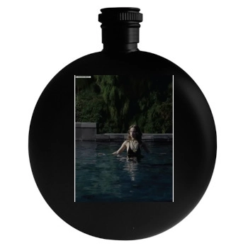 Olivia Wilde Round Flask