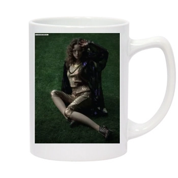 Olivia Wilde 14oz White Statesman Mug