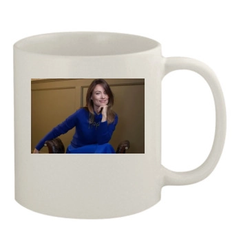 Olivia Wilde 11oz White Mug