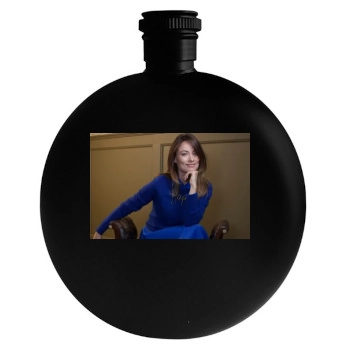 Olivia Wilde Round Flask