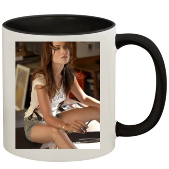 Olivia Wilde 11oz Colored Inner & Handle Mug