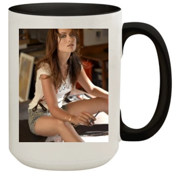 Olivia Wilde 15oz Colored Inner & Handle Mug