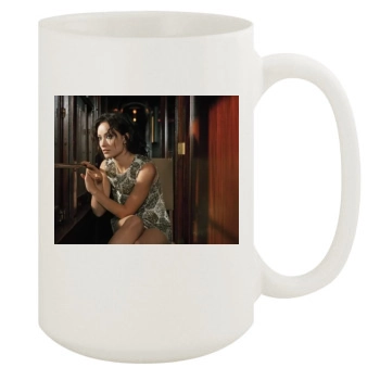 Olivia Wilde 15oz White Mug