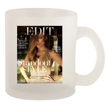 Olivia Wilde 10oz Frosted Mug