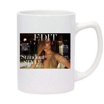 Olivia Wilde 14oz White Statesman Mug