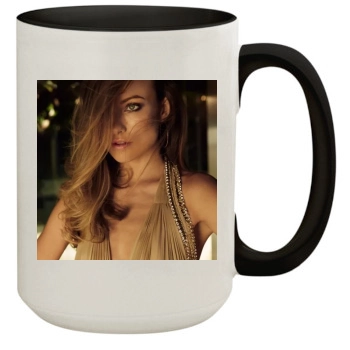 Olivia Wilde 15oz Colored Inner & Handle Mug