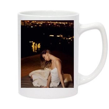 Olivia Wilde 14oz White Statesman Mug