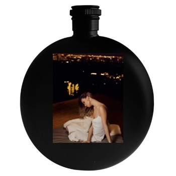 Olivia Wilde Round Flask