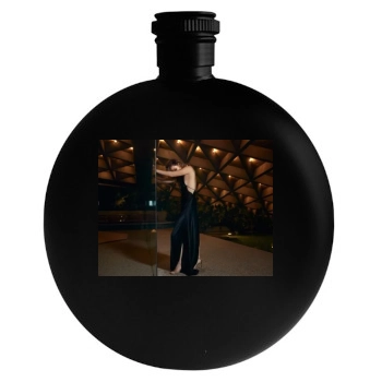 Olivia Wilde Round Flask