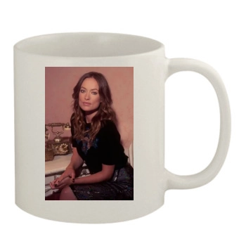 Olivia Wilde 11oz White Mug