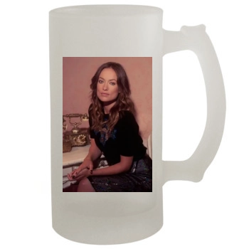 Olivia Wilde 16oz Frosted Beer Stein